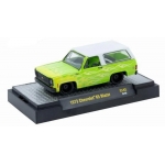 M2 Machines 1:64 Chevrolet K5 Blazer 1973 green